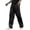 Black, variant on Dwelliawo Cargo Sweatpants for Men Big and Tall Cargo Pants Baggy Wide Leg Sweatpants Outdoor Workout Pants Joggers with Pocket Army Green L