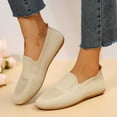 thumbnail image 2 of TKYCMSUAKI Women's Mesh Flats Shoes Breathable Slip on Ballet Flat Nurse Lightweight Memory Foam Casual Shoes Flats Comfortable Walking Shoes, 2 of 8