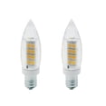 thumbnail image 1 of Xtricity - Set of 2 Dimmable Energy Saving LED Bulbs, 4W, Candelabra Base, 3000K Soft White, 1 of 2