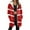 Red a2, variant on jobturf Winter Coats for Women Thickened Warm Fleece Lined Lightweight Jacket Fall Fashion Drawstring Zip up Hoodie Casual Outerwear with Pockets