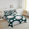 thumbnail image 3 of Erosebridal Green Golf Comforter Sets Twin Size, Modern Sports Down Comforter, Cartoon Game Duvet Insert, Microfiber Bedroom Decor, 2 Pieces, 3 of 8