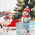 thumbnail image 4 of Dserfhy Build A Snowman Kit Air Dry Clay Snowman Christmas Crafts for Kids Ages 4-12 Fun Modeling Clay Snowman DIY Kit for Holiday Party Decor, 4 of 8