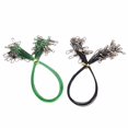 thumbnail image 4 of Fishing Tools Fishing Line Steel Wire Leader With Swivel And Snap 20Pcs/Pack Black 30CM, 4 of 7