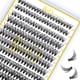 thumbnail image 1 of Lash Clusters 40D-0.07D-9-16MIX B&Q LASH Pestañas individuales 280 grupos de pestañas postizas 20D 30D 40D Extensiones de pestañas individuales Cluster DIY Extensiones de pestañas en casa (40D-0.07D,9, 1 of 4
