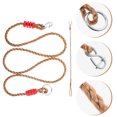 thumbnail image 4 of 2pcs Tree Swing Ropes Hammock Chair Straps Hanging Rope Adjustable Nylon Rope, 4 of 7