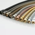 thumbnail image 2 of New High Quality Black Shower Hose Bathroom Fitting Stainless Steel Soft Bath Tube 1.5/2/3 Meter Water Pipe Chrome,Gold,Grey, 2 of 9