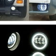 thumbnail image 3 of 4" LED Halo Fog Lights Bulb For Jeep Grand Cherokee 2011~2013 Bumper Offroad 2x, 3 of 6