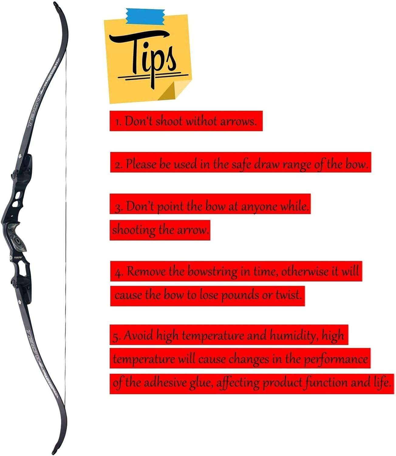 TBOW archery recurve bow hunting shooting