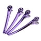 thumbnail image 5 of 12pcs Salón Peluquería Corte de Pelo Pinzas de Agarre de Púrpura Zulema Clip de corte de cabello de salón, 5 of 7