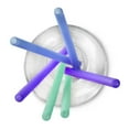 thumbnail image 3 of GoSili Straws, Standard Ombre Purple/Blue/Sea, 3 of 7