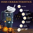thumbnail image 2 of Ochapa 40 oz Halloween Tumbler With Handle And Straw, Double Wall Stainless Steel Water Bottle With Lid and Straw Travel Coffee Mug, Halloween Gifts For Women Men Kids, 2 of 7