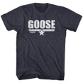 thumbnail image 1 of Top Gun Goose Navy Heather Adult T-Shirt, 1 of 2