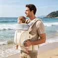 thumbnail image 3 of Embrace Newborn Baby Carrier for Infants 7-35 lbs- Ergonomic 3-Position Infant Carrier with Head and Neck Support, Hip-Healthy Positioning, 3 of 5