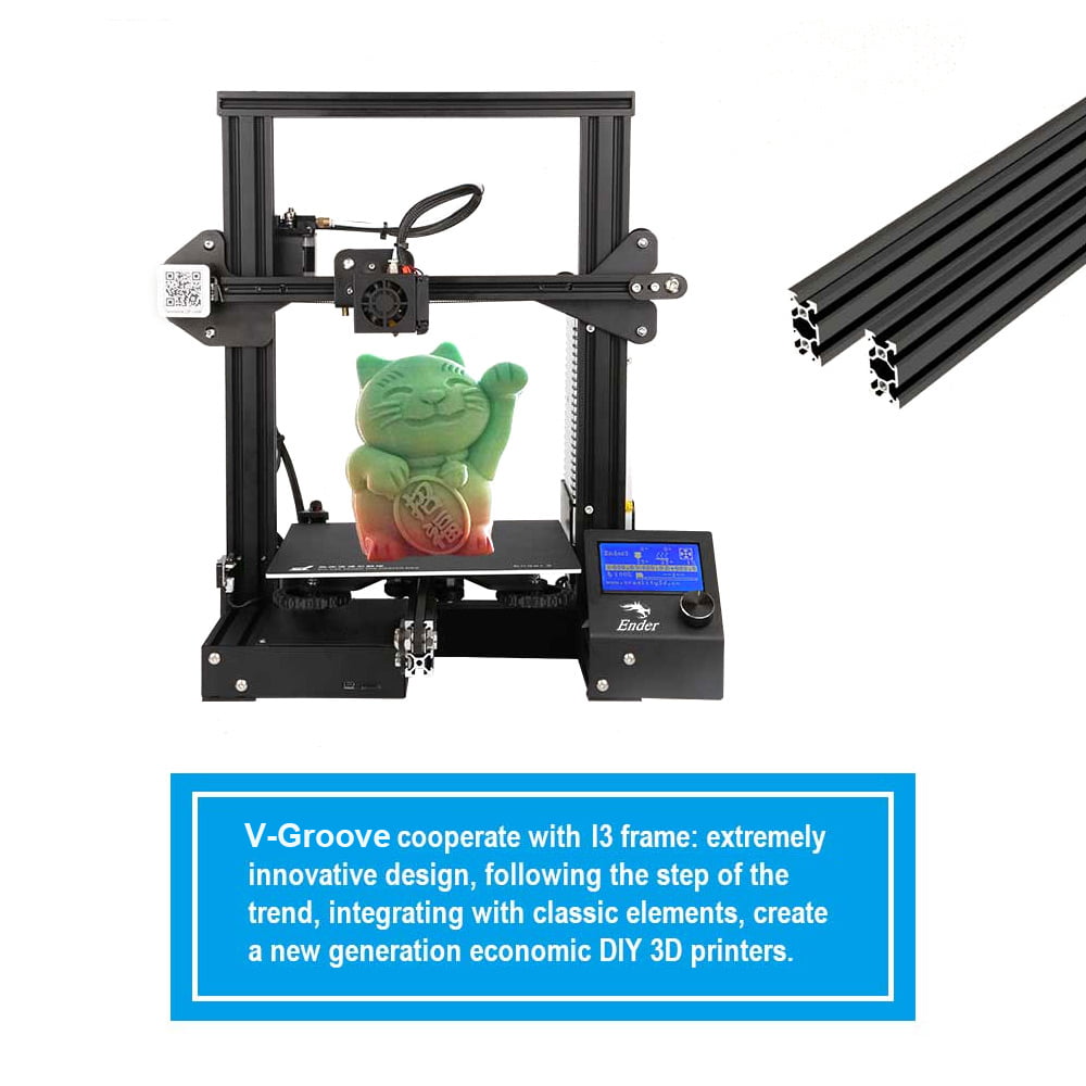 Creality Ender-3 High-precision DIY 3D Printer Self-assemble 220*22 *250mm J0S5 