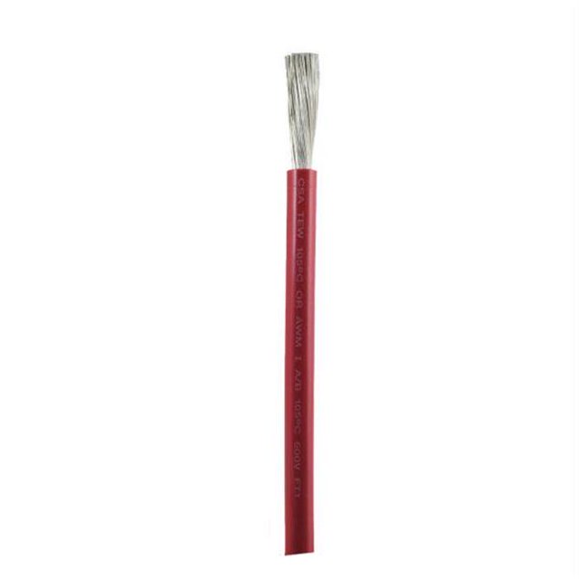 Câble de Batterie 4-0 AWG Rouge - 50 Po.