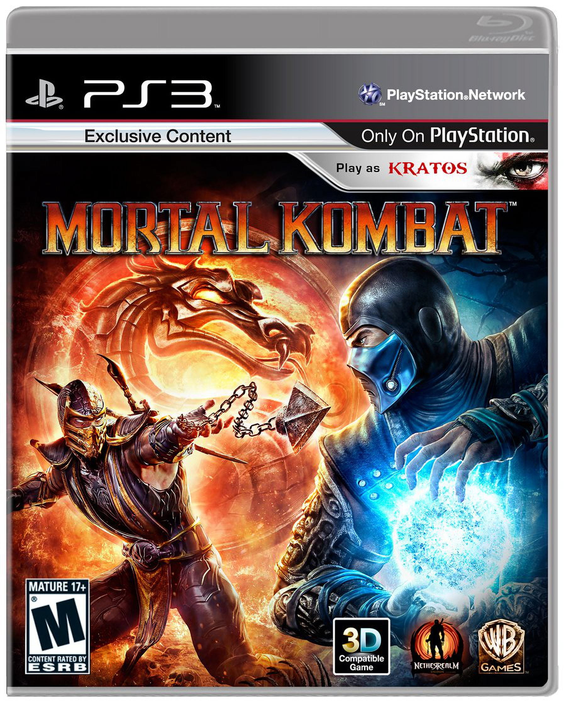 Warner Bros Mortal Kombat Komplete Edition with DLC, PlayStation 3