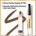 thumbnail image 4 of Lápiz de aumento de cejas L'Oréal Paris Age Perfect Deep Brown, 4 of 7