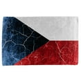 thumbnail image 1 of Czech Republic Flag Distressed Grunge All Over Hand Towel, 1 of 1