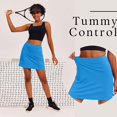 thumbnail image 2 of Ekouaer Skort Golf Skirts for Women Tennis Athletic Skirt Inner Shorts Pocket Floral Running Workout Sports Skorts, 2 of 6