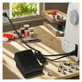 thumbnail image 3 of Multifunctional sewing machine foot pedal controller replacement part FC-322 XC8816-021, includes a 6.5-foot AC power cord, 3 of 8