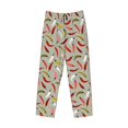 thumbnail image 2 of Fotbe Colorful Chili Men's Pajama Pants,Sleepwear Pants,Pj Bottoms Drawstring And Pockets-Medium, 2 of 7
