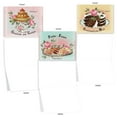 thumbnail image 3 of 10 All Occasion Blank Note Cards Assorted (4 x 5.12 Inch) - French Treats M4213OCB-B1x10, 3 of 7
