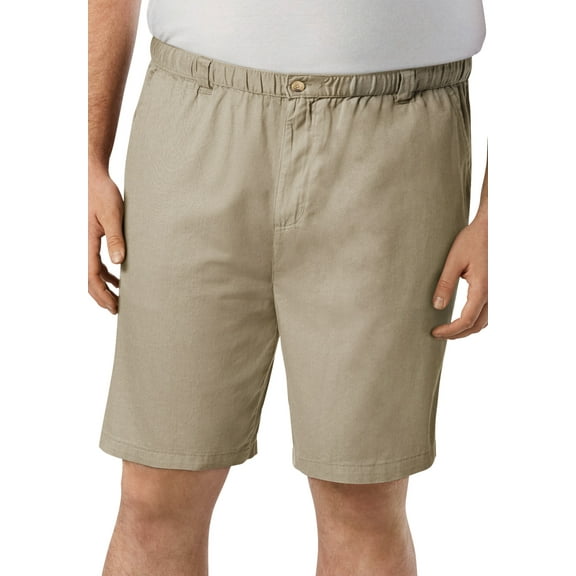 KingSize Knockarounds 8" Full Elastic Plain Front Shorts