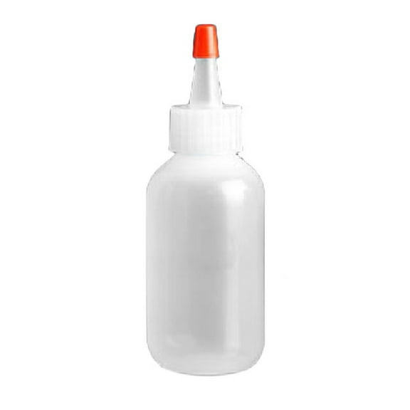 Fine-Tip Squeeze Bottles with Cap 2 Ounce, Pack of 12