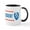 White/Black Inside, variant on CafePress - Hashtag He's Your President Mug - 11 oz Ceramic Mug - Novelty Coffee Tea Cup