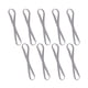 thumbnail image 1 of KAKOWELY 9 diademas elásticas para correr, de cuerda, antideslizantes, para fútbol, para yoga, unisex, color gris plateado, 1 of 5