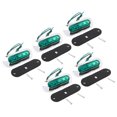 thumbnail image 2 of 5pcs 12V-24V Green LED Side Clearance Marker Light For Car Truck Trailer Pickup, 2 of 4