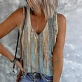 thumbnail image 2 of Tank Top For Women Ribbed Knit Tank Tops Casual Sleeveless Tops V Neck Fitted Shirts Blouse, 2 of 8