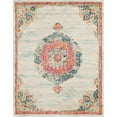 thumbnail image 1 of Unique Loom Penrose Center Medallion Rug8' x 10' Rectangle Ivory/Blue, 1 of 4