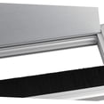 thumbnail image 3 of Cubierta de orificio de ojal de Cable de alambre rectangular de Metal con cerdas para mesa de escritorio de computadora, caja de alambre de aleación de aluminio para computadora de escritori, 3 of 5
