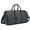 Black-4, variant on Unisex PU Leather Monogrammed Duffel Bag Large Capacity Carry-On