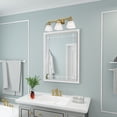 thumbnail image 2 of Livex Lighting Mission 3 Bath Light in Antique Brass, 2 of 10