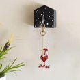 thumbnail image 4 of Llaveros Arte Con Diamantes Doble Cara DIY 5/6 Uds. Velero Papá Noel Búho Étnico, 4 of 9