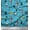 Turquoise Blue, variant on Soimoi Green Silk Fabric Hand,Snake & Skull Halloween Fabric Prints By Yard 42 Inch Wide