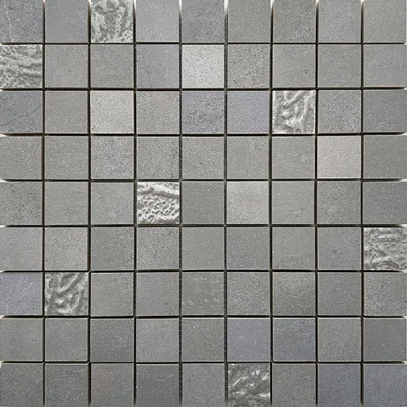 Apollo Tile  10 pack 12.4-in W x 12.4-in L Matte Ceramic Mosaic Wall and Floor Tile (10.68 Sq ft/case)