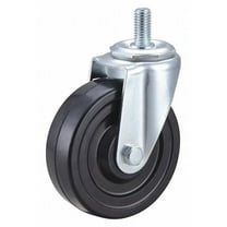 Manufacturer Varies Swivel Stem Caster,Rubber,4 in.,170 lb. 32J873