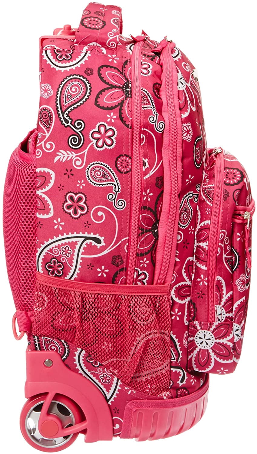 Rockland Single Handle Rolling Backpack 