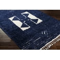 thumbnail image 3 of Mark&Day Wool Rugs, 9x12 Waterop Global Dark Blue Area Rug, Blue Beige Carpet for Living Room, Bedroom or Kitchen (8'10" x 12'), 3 of 5