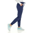 thumbnail image 4 of MediChic Women's Seven Pocket Cargo Scrub Pants Joggers with 4-Way Stretch Scrubs, Easy Care for Women, 4 of 5