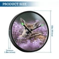 thumbnail image 3 of Indoor 12' Voice-Activated Luminous Decoration Wall Clock With LED Night Light A Beautiful Sight, 3 of 8