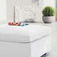 thumbnail image 5 of Modway Commix Sunbrella® Outdoor Patio Ottoman in White, 5 of 5