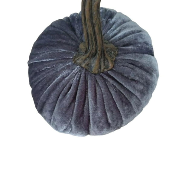 Elegante escultura de calabaza para escritorio, adorno de mesa para el otoño y Acción de Gracias