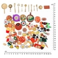 thumbnail image 2 of Juguetes en miniatura para comida y bebida SIX VANKA, 110 unidades, para casa de muñecas, 2 of 9