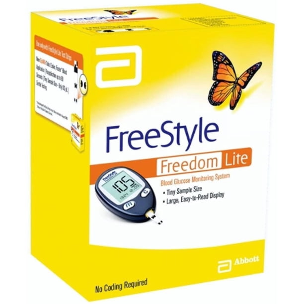 Freestyle Freedom Lite Blood Glucose Monitoring System By Brand Abbot
