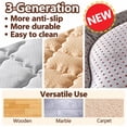 thumbnail image 4 of Zenkitch Removable Foam Baby Play Mat, 50 x 50 in Playpen Mat, Machine-Washable Cover, Thick Cushioning, Soft & Non-Slip for Infants, 4 of 13