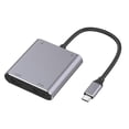 thumbnail image 3 of 4 in 1 Type-C to Dual HDMI + USB + Type-C HUB Adapter, 3 of 5